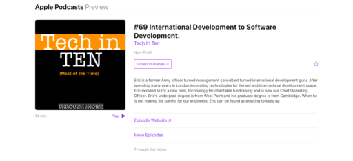 Tech in Ten screen grab episode 69