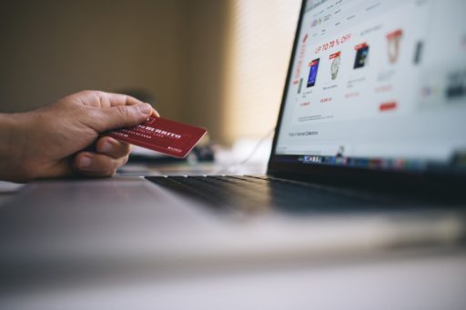 using credit card online